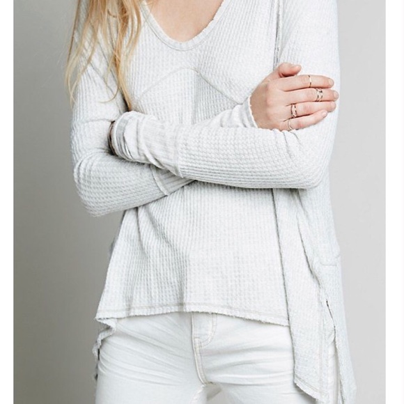 Free People Sunset Park Thermal Top - Picture 3 of 8